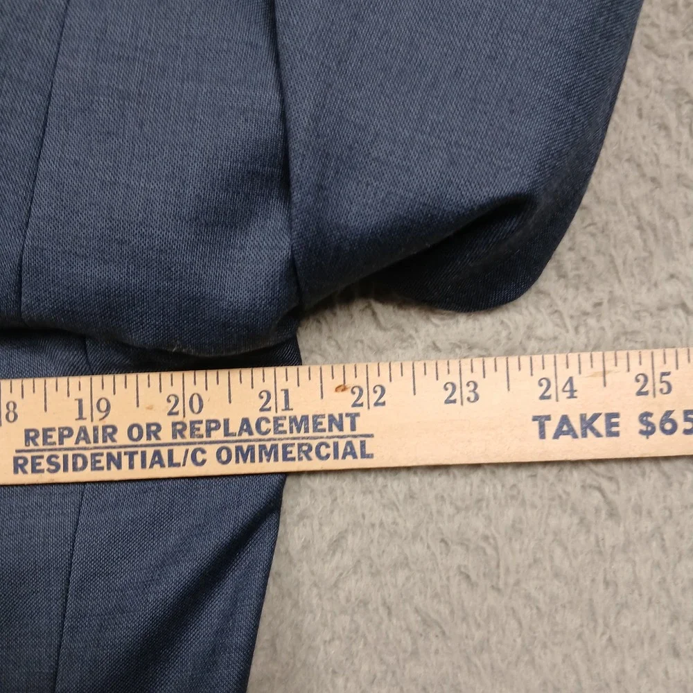 Joseph Abboud JOE Wool Blazer Men's 42L Blue Two Button Sport Coat‎